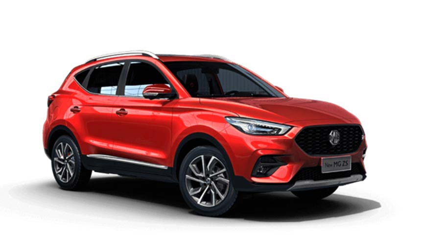 MG ZS đỏ